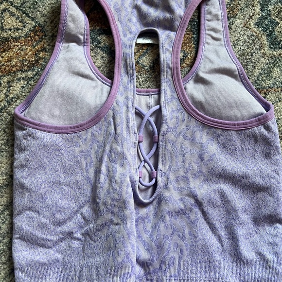 Gymshark Purple Leggings and Top Set - Picture 3 of 7